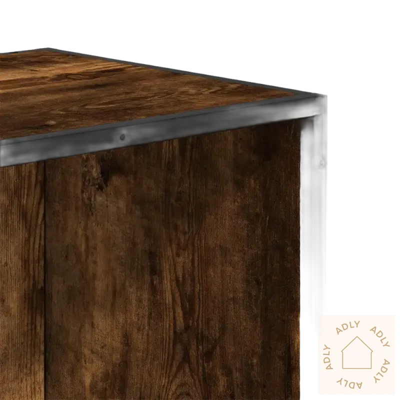 Rustikk trefølelse hjørneskap med moderne design som passer til dine møbler og maksimal lastekapasitet