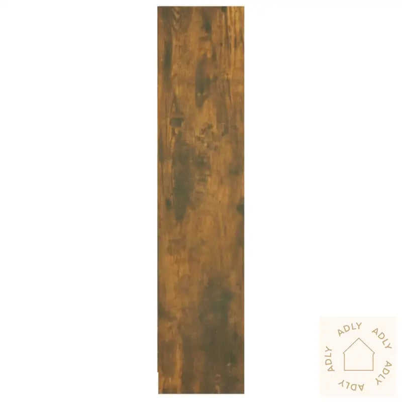 Bokhylle Røkt Eik 60X24X109 Cm Konstruert Tre