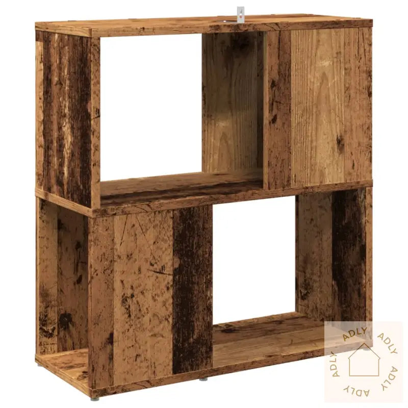 Bokhylle Gammelt Tre 60X24X63 Cm Konstruert Tre