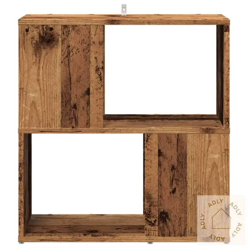 Bokhylle Gammelt Tre 60X24X63 Cm Konstruert Tre