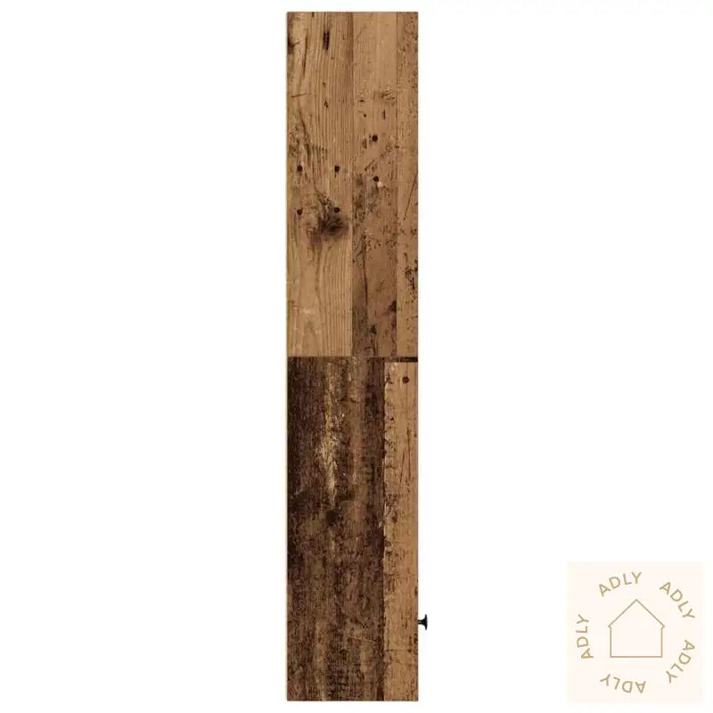 Bokhylle Gammelt Tre 31X24X127 Cm Konstruert Tre