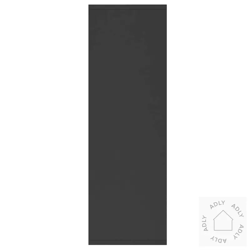 Bokhylle/Skjenk Svart 50X25X80 Cm Konstruert Tre