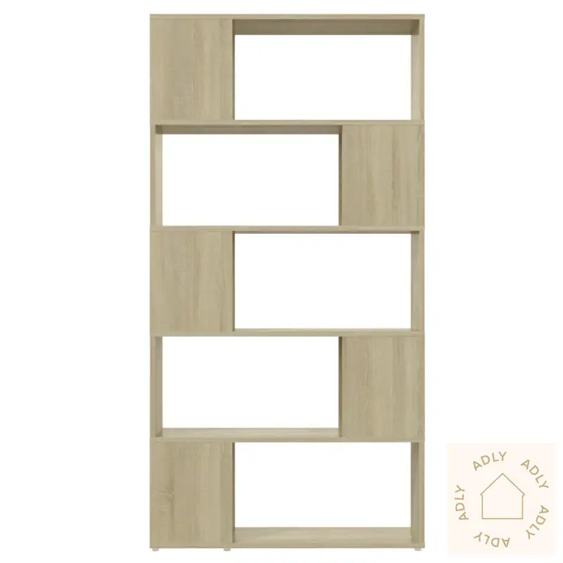Bokhylle/Romdeler Sonoma Eik 80X24X155 Cm Konstruert Tre