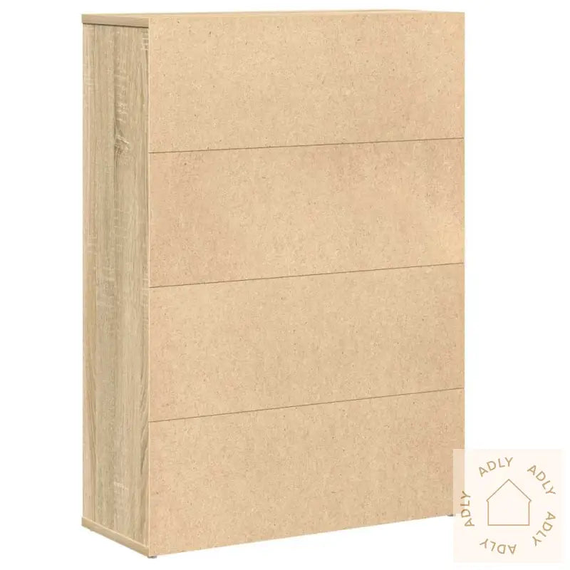 Bokhylle Sonoma Eik 60X24X85 Cm Konstruert Tre