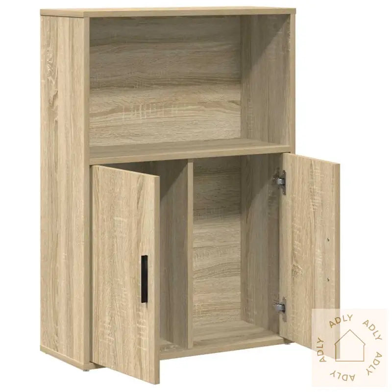 Bokhylle Sonoma Eik 60X24X85 Cm Konstruert Tre