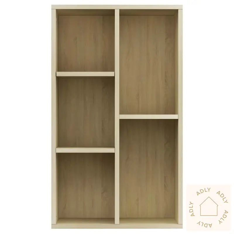 Bokhylle/Skjenk Sonoma Eik 50X25X80 Cm Konstruert Tre