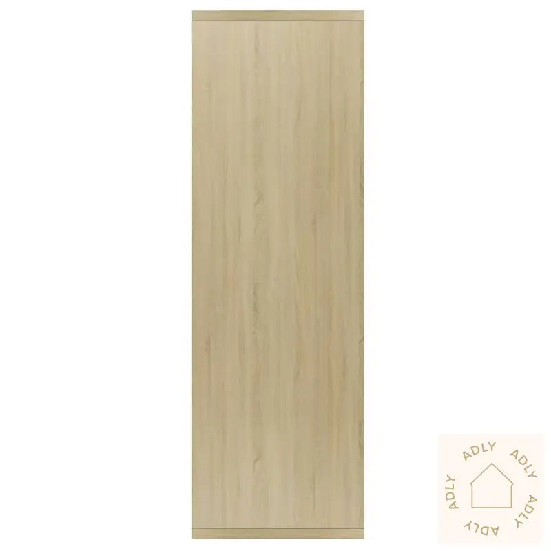Bokhylle/Skjenk Sonoma Eik 50X25X80 Cm Konstruert Tre
