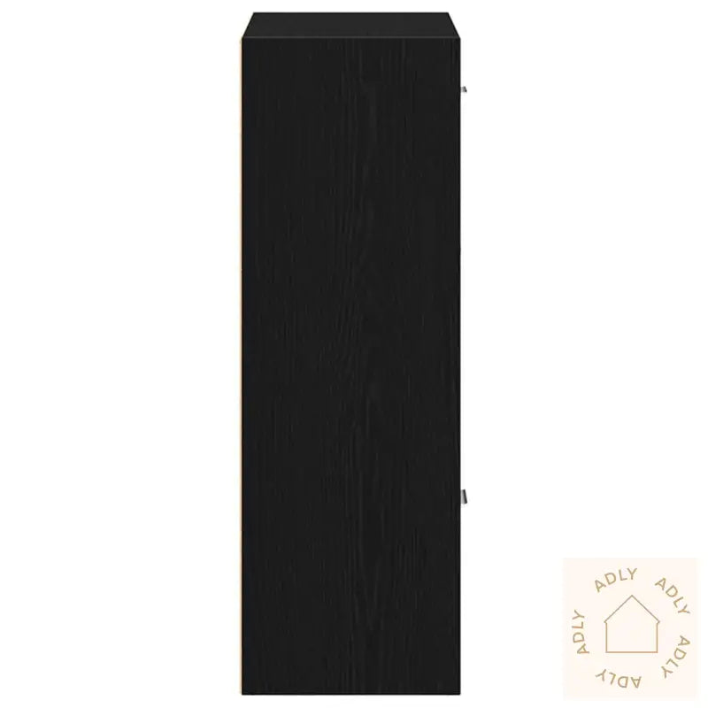 Bokhylle/Romdeler Svart Eik 60,5X30X90 Cm Konstruert Tre