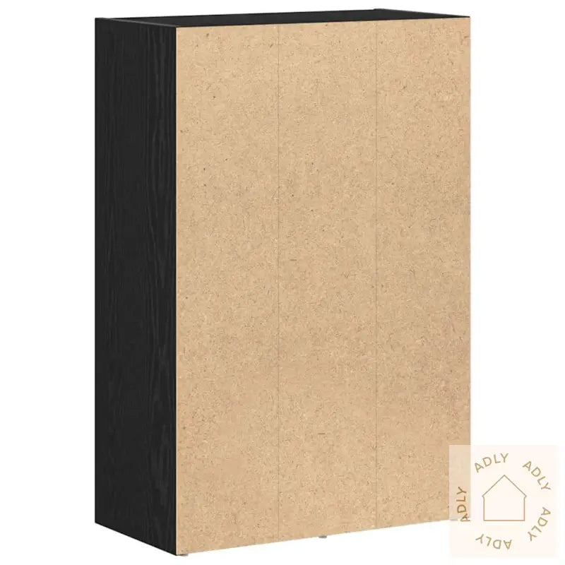 Bokhylle/Romdeler Svart Eik 60,5X30X90 Cm Konstruert Tre