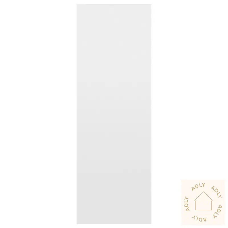 Bokhylle/Skjenk Høyglans Hvit 66X30X98 Cm Sponplate