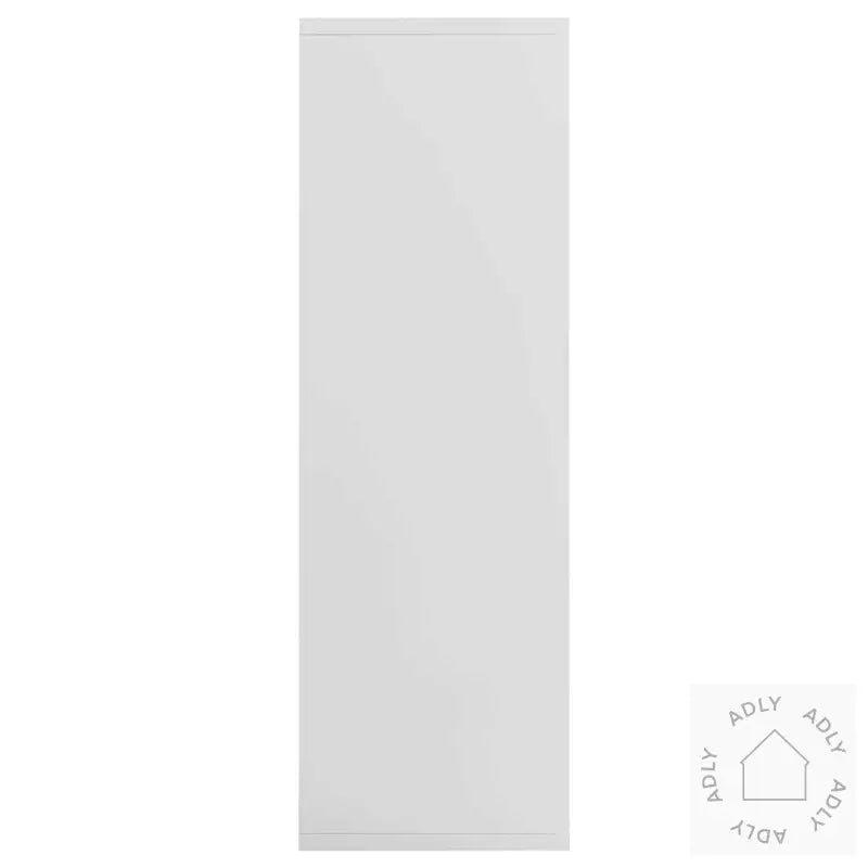 Bokhylle/Skjenk Høyglans Hvit 50X25X80 Cm Konstruert Tre