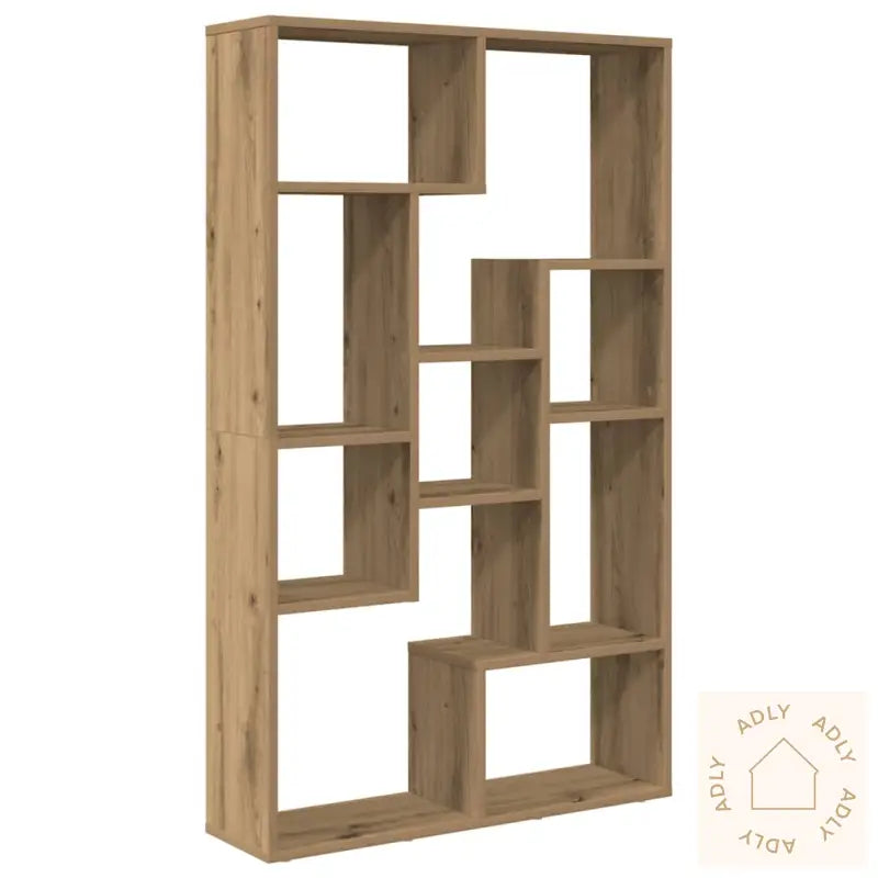 Bokhylle Artisan Eik 72X20X120 Cm Konstruert Tre