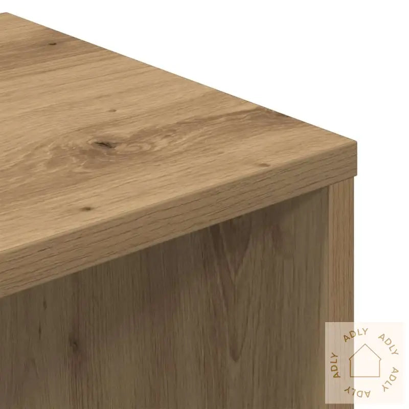 Bokhylle Artisan Eik 34X31X112 Cm Konstruert Tre