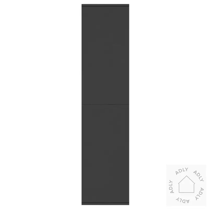 Bokhylle/Skjenk Svart 66X30X130 Cm Sponplate