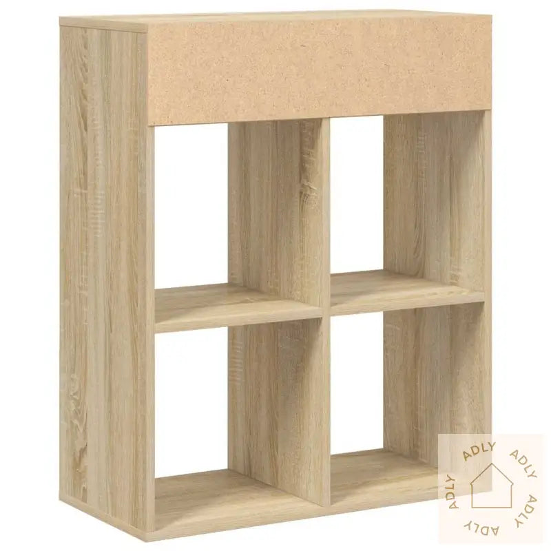 Bokhylle Sonoma Eik 66X31X80 Cm Konstruert Tre