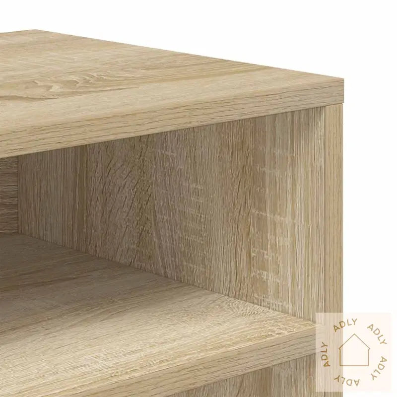 Bokhylle Sonoma Eik 66X31X80 Cm Konstruert Tre