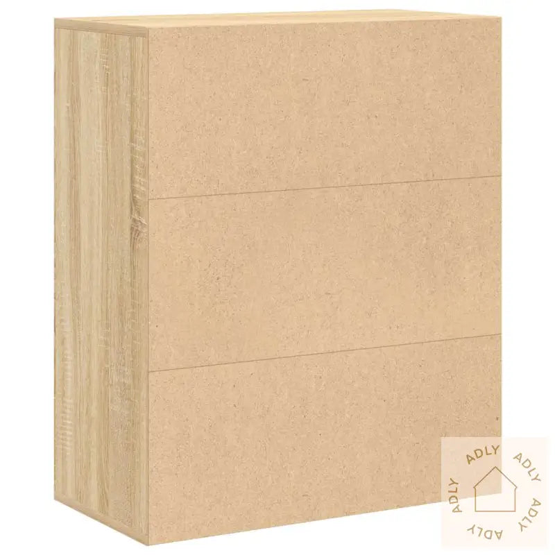 Bokhylle Sonoma Eik 60X30X71,5 Cm Konstruert Tre