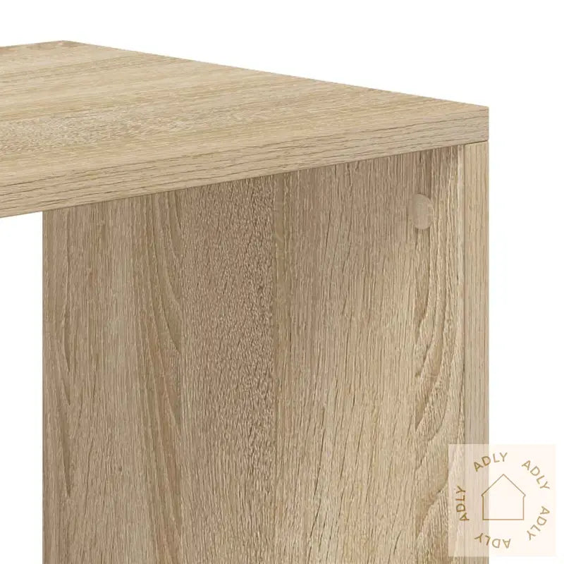 Bokhylle Sonoma Eik 66X31X112 Cm Konstruert Tre