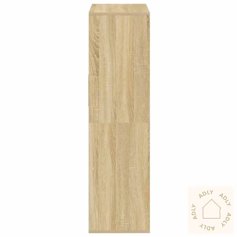 Bokhylle Sonoma Eik 66X31X112 Cm Konstruert Tre