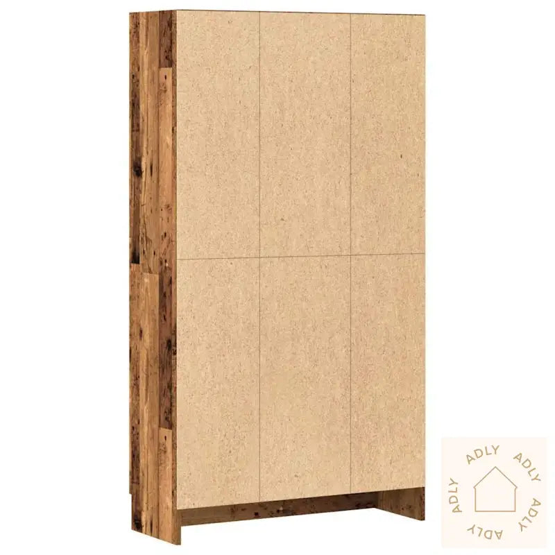 Bokhylle Gammelt Tre 82,5X30,5X150 Cm Konstruert Tre