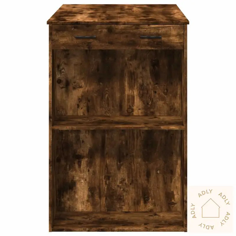 Barbord Røkt Eik 102X70X103,5 Cm Konstruert Tre