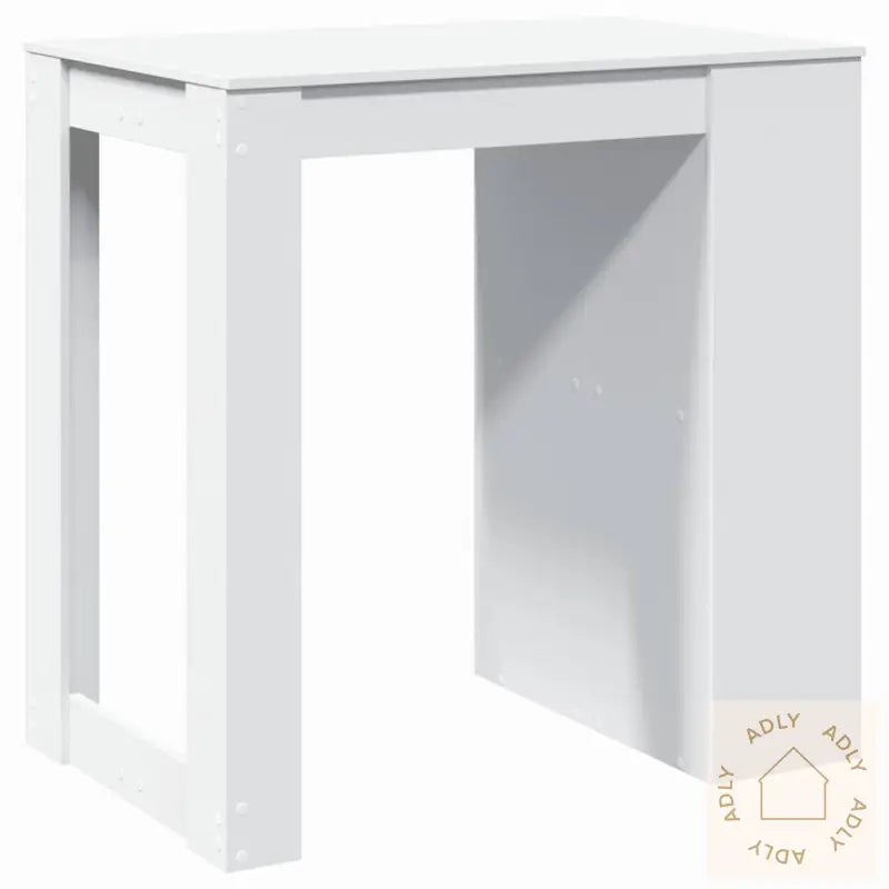 Barbord Hvit 102X70X103,5 Cm Konstruert Tre