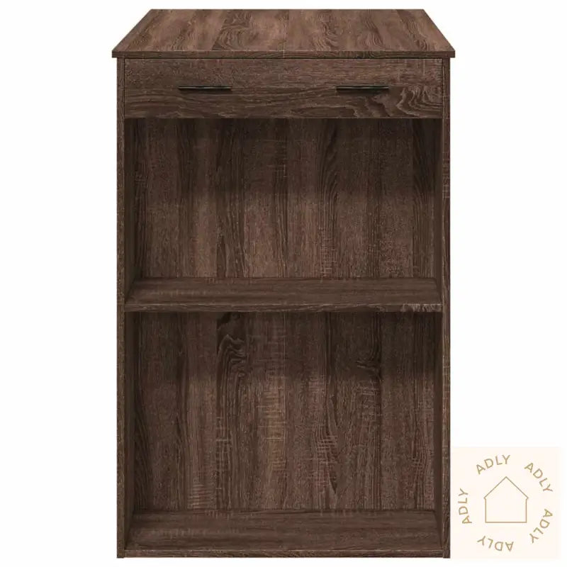 Barbord Brun Eik 102X70X103,5 Cm Konstruert Tre