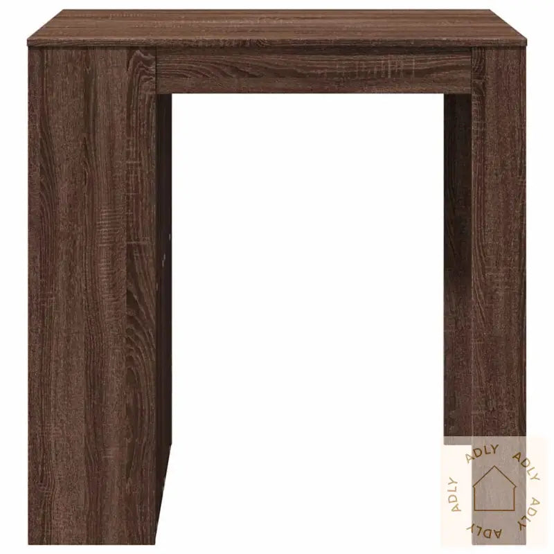 Barbord Brun Eik 102X70X103,5 Cm Konstruert Tre
