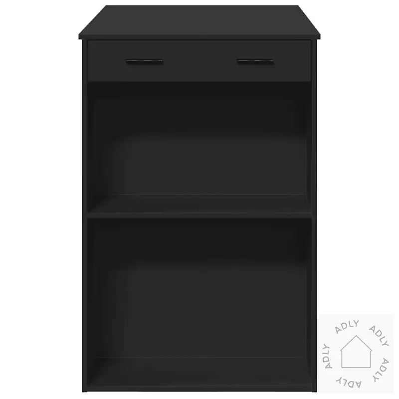 Barbord Svart 102X70X103,5 Cm Konstruert Tre