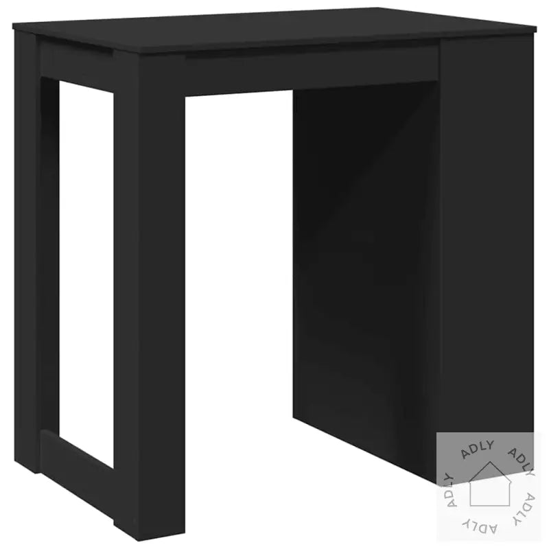 Barbord Svart 102X70X103,5 Cm Konstruert Tre