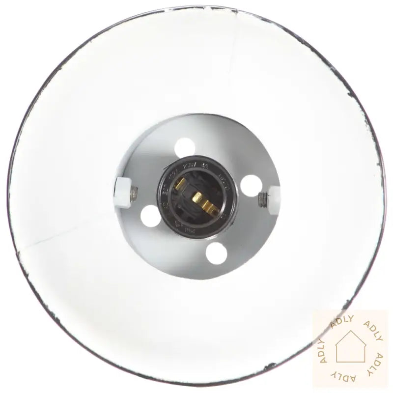 Industriell Bordlampe Svart Rund 58X18X90 Cm E27