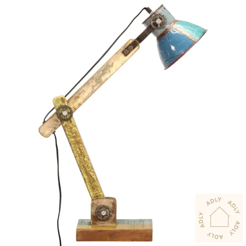 Industriell Bordlampe Flerfarget Rund 23X18X95 Cm E27