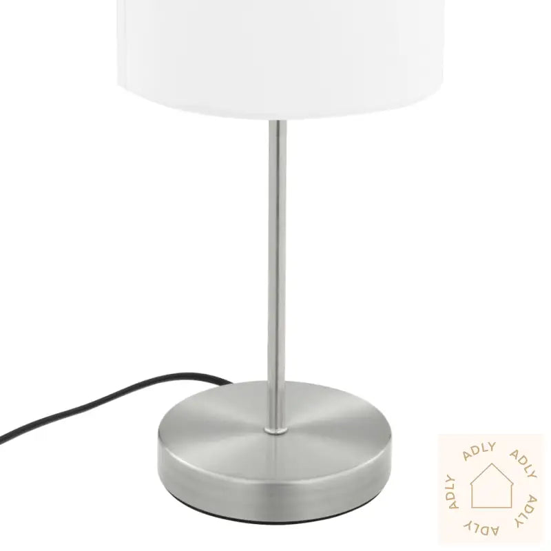 Bordlamper 2 Stk Berøringsknapp Hvit E14