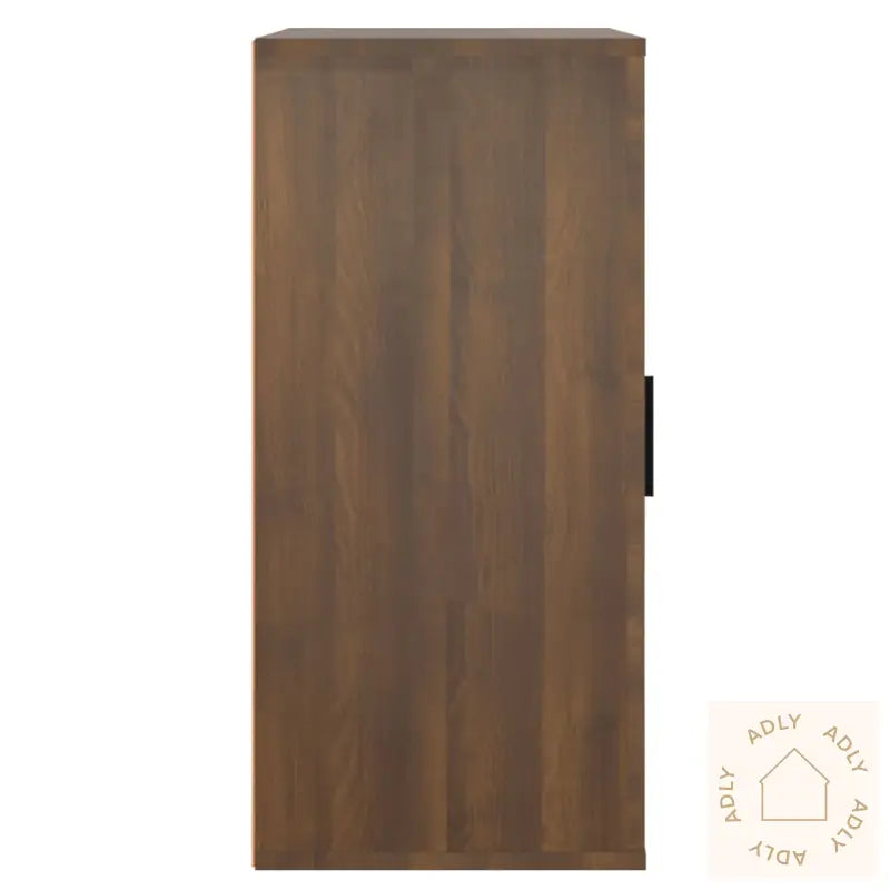 Skjenk Brun Eik 40X33X70 Cm Konstruert Tre