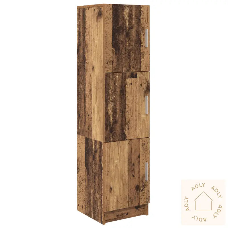 Brun Sideboard Slitt Tre Trefiner Kompakt Brun Sideboard