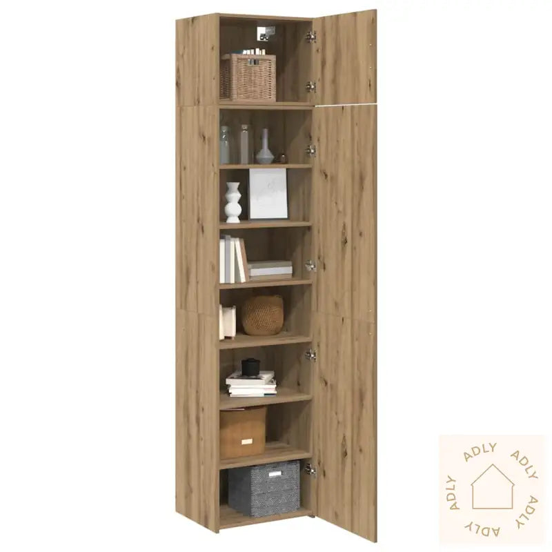 Oppbevaringsskap Artisan Eik 50 X 41 X 225 Cm Konstruert Tre