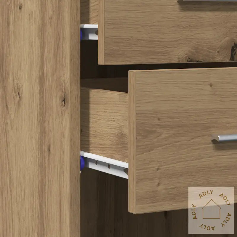 Highboard Artisan Eik 30X42,5X185 Cm Ingeniørtre