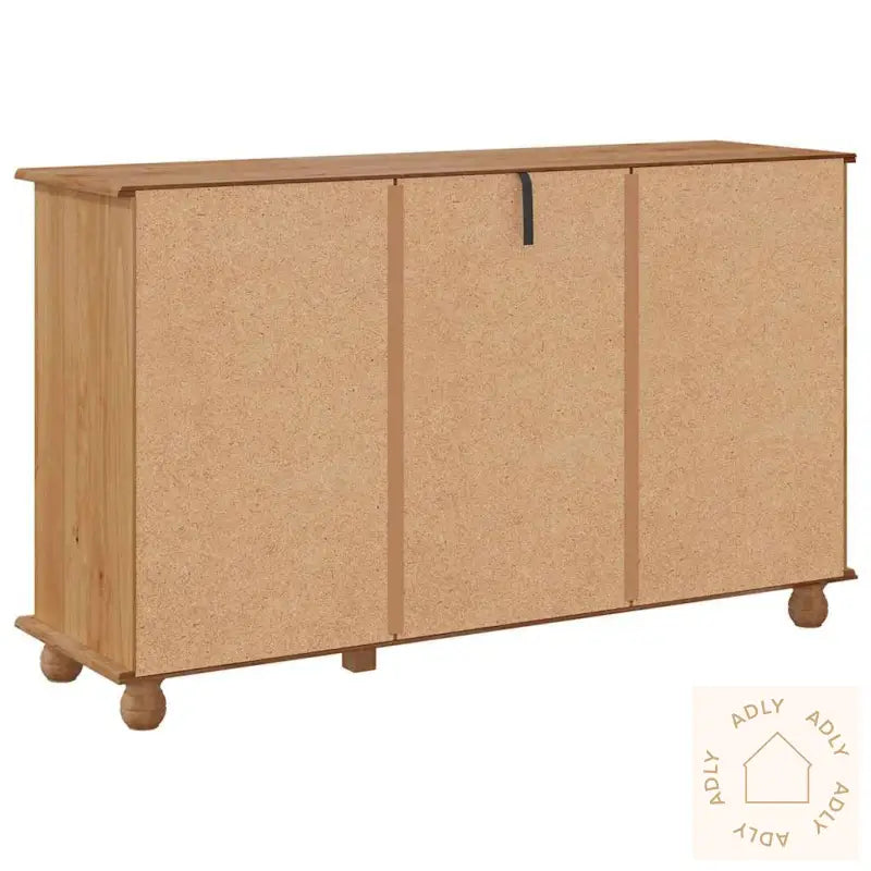 Skap &quot;Askim&quot; 133,5X40X79 Cm Massivt Furutre