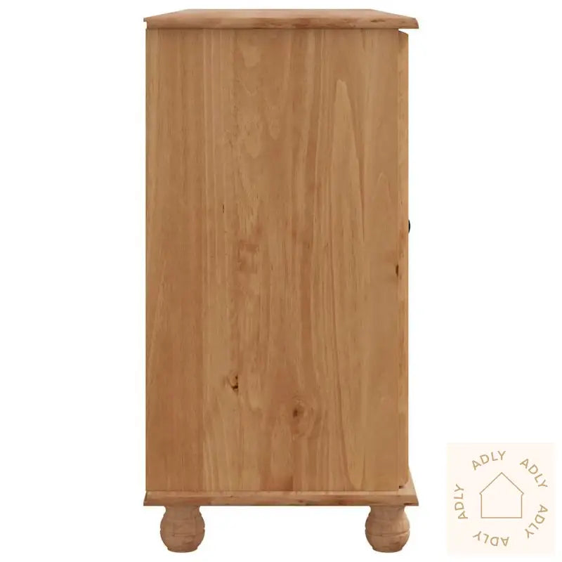 Skap &quot;Askim&quot; 133,5X40X79 Cm Massivt Furutre