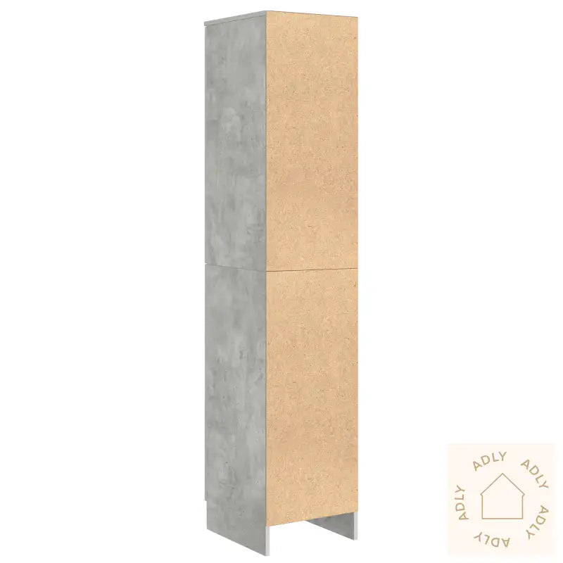 Buffet Cabinet Betonggrå Mdf Med Betongeffekt Laminat Standard