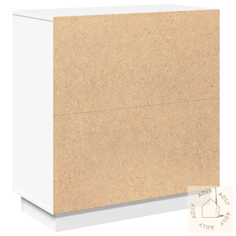 Sideboard Med Led Hvit 71X34,5X75 Cm Ingeniørtre