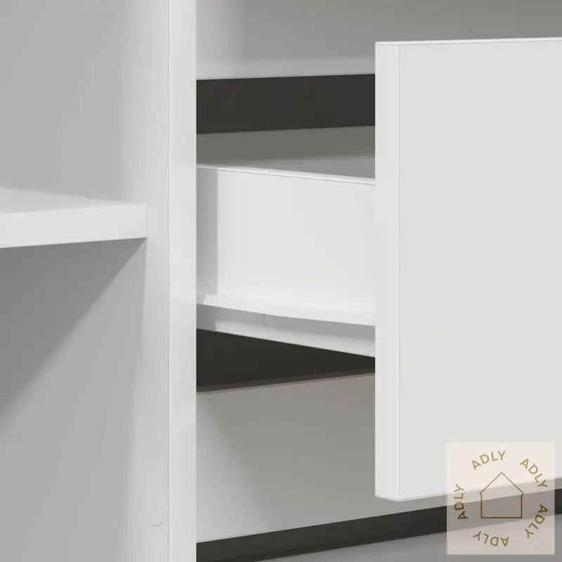 Sideboard Hvit 120X41X75 Cm Konstruert Tre