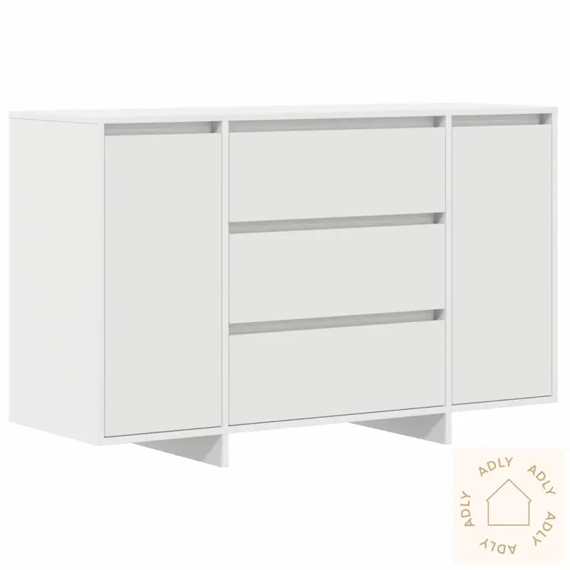 Sideboard Hvit 120X41X75 Cm Konstruert Tre