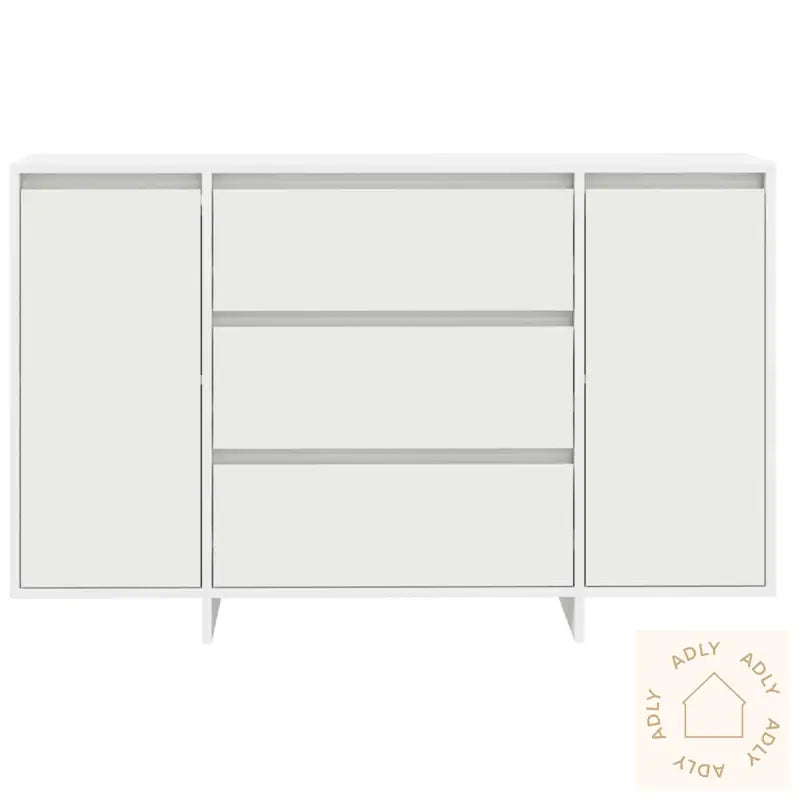 Sideboard Hvit 120X41X75 Cm Konstruert Tre