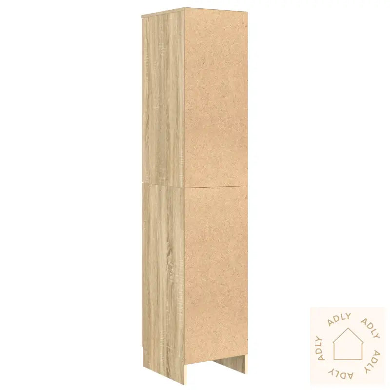 Buffet Skap Sonoma Eik Sponplate Med Sonoma Eikefinish Kompakt