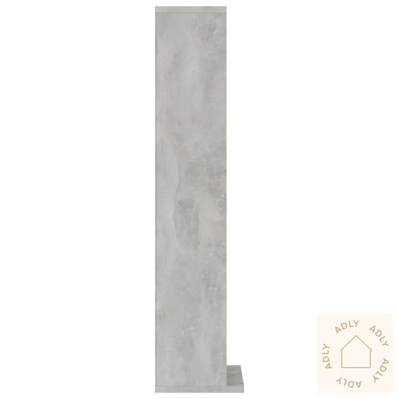 Cd-Skap Betonggrå 21X20X88 Cm Konstruert Tre