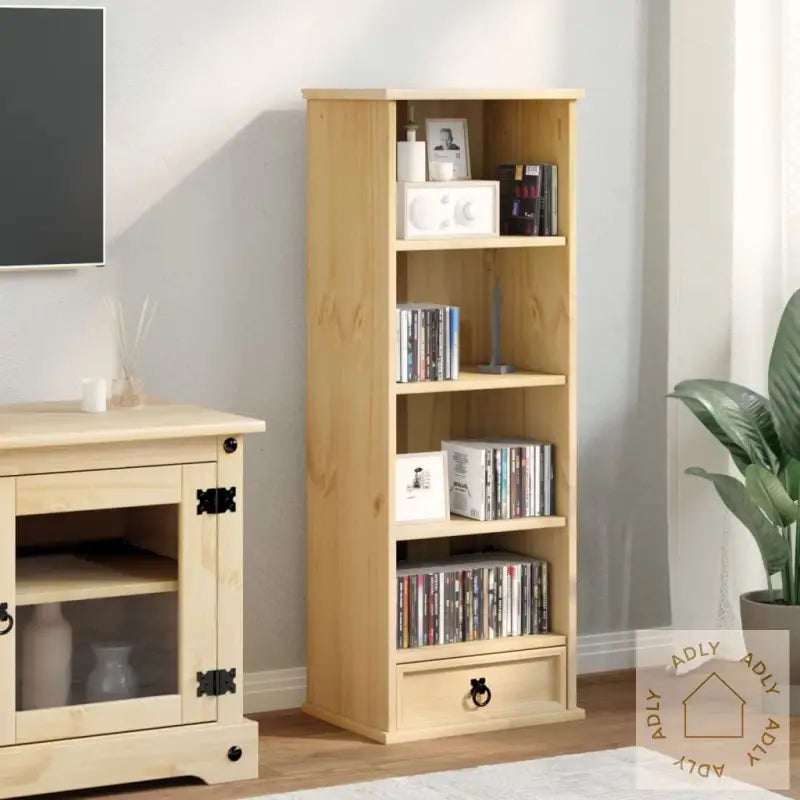 Cd-Hylle Corona 40X30X110 Cm Heltre Furu