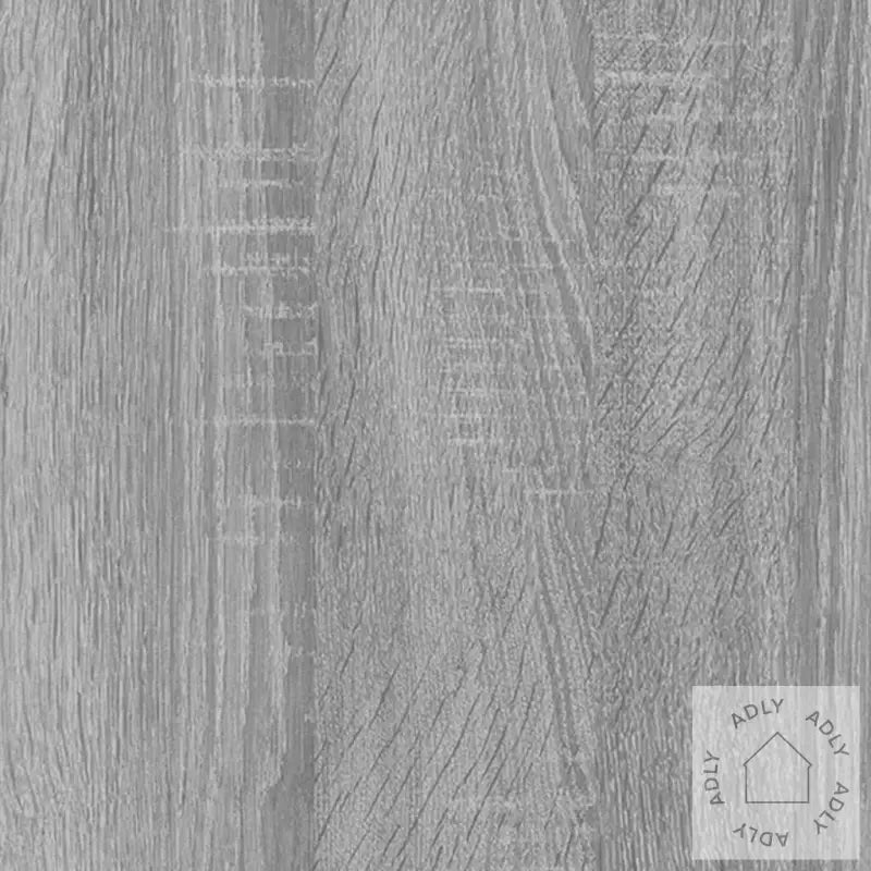 Cd-Skap Grå Sonoma 100X23X89,5 Cm Konstruert Tre