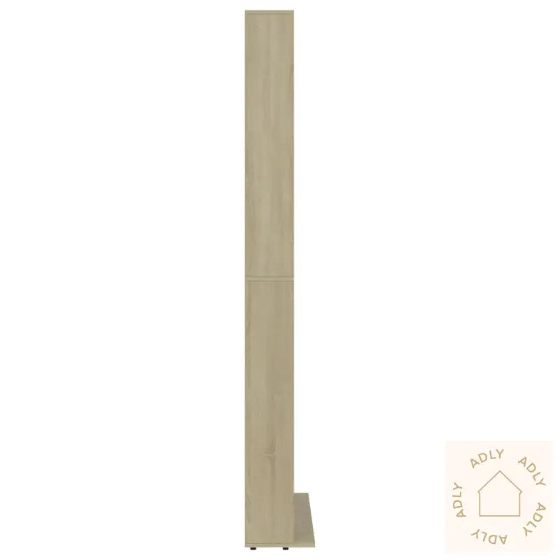 Cd-Hylle Sonoma Eik 102X16X177,5 Cm Konstruert Tre