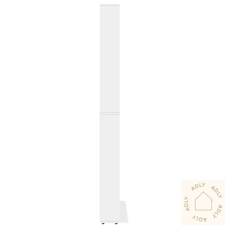 Cd-Hylle Hvit 102X16X177,5 Cm Konstruert Tre